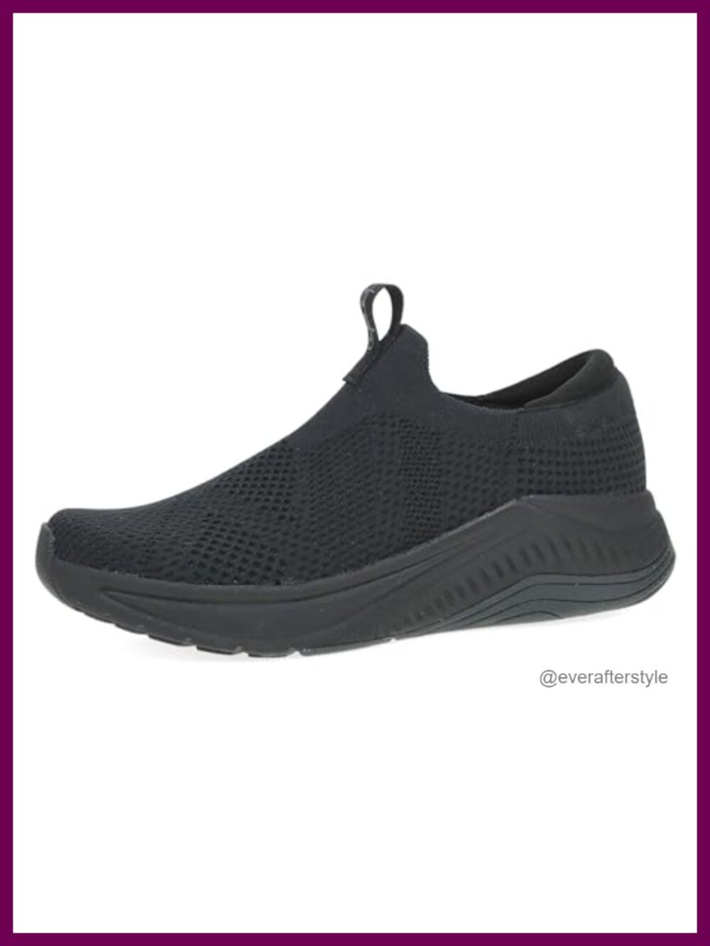 Recycled Knit Slip-On Walking Sneaker Comfortable Performance Shoe